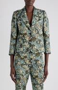 Dries Van Noten Bamis Floral Motif Jacket