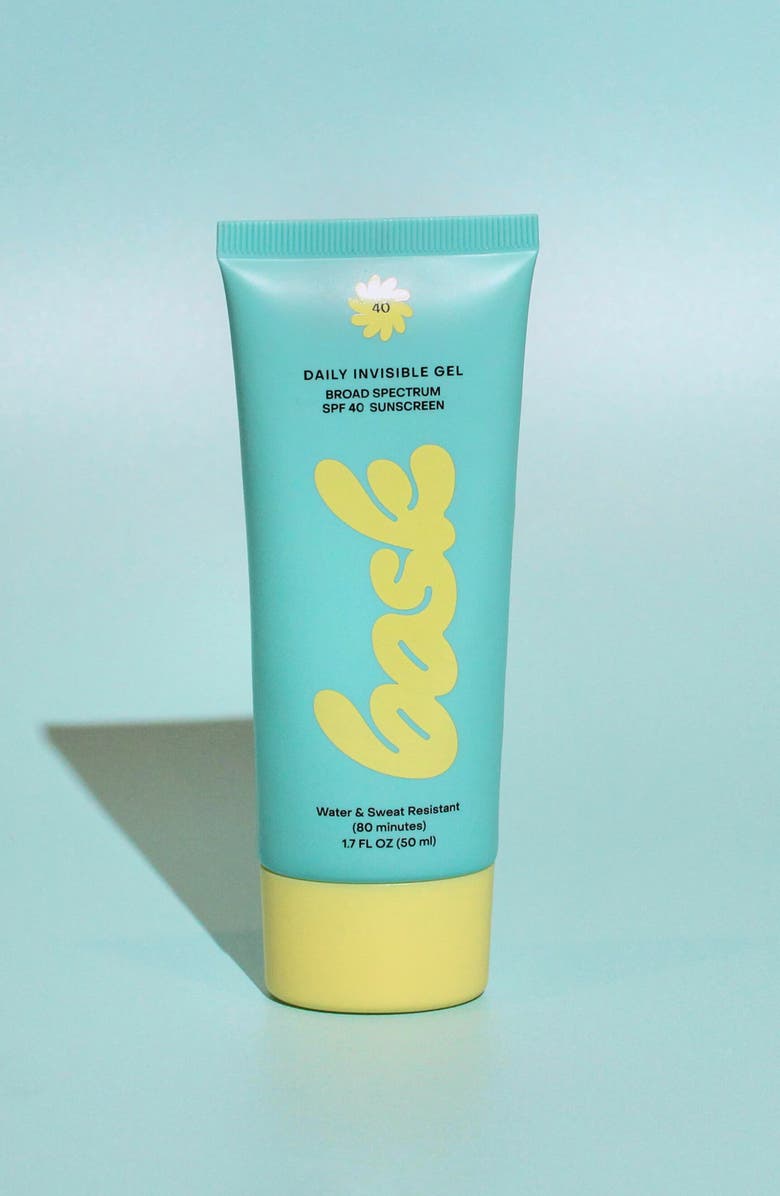 Bask Daily Invisible Gel SPF 40 Broad Spectrum Sunscreen, Alternate, color, 