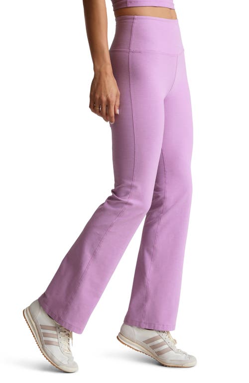 Beyond Yoga Practice Space Dye High Waist Pants In Animal Print