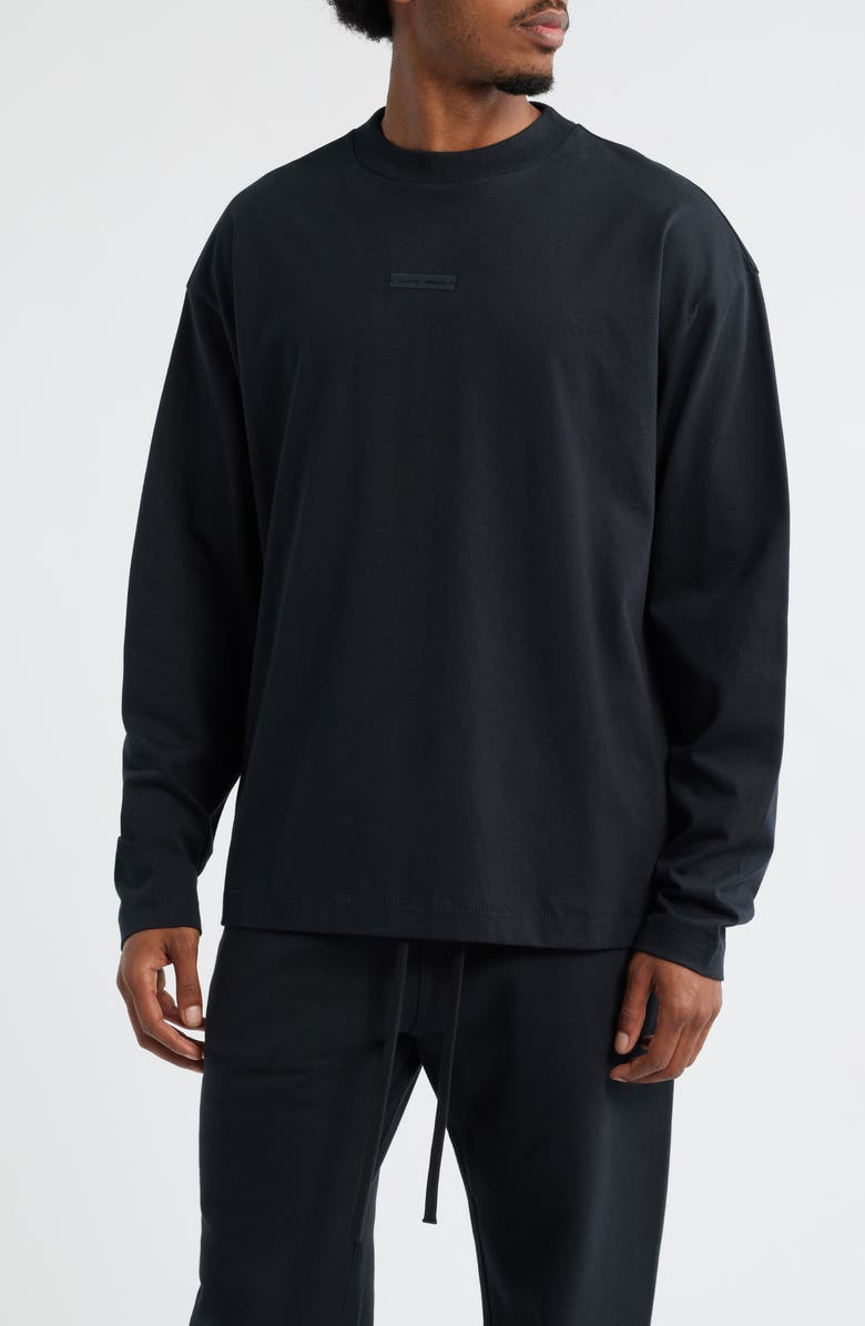 Fear of God Essentials Classic Fit Long Sleeve Logo Graphic T-Shirt, Main, color,