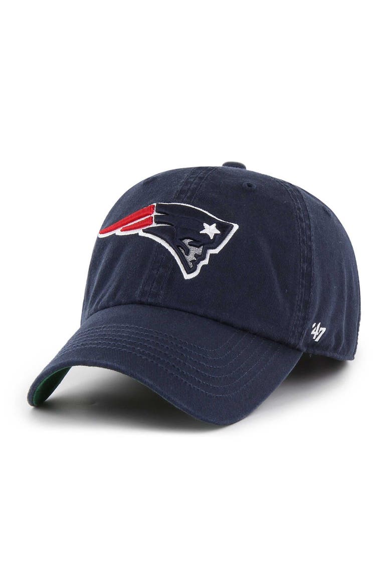 Men's '47 Navy New England Patriots Sure Shot Franchise Fitted Hat, Alternate, color, Navy