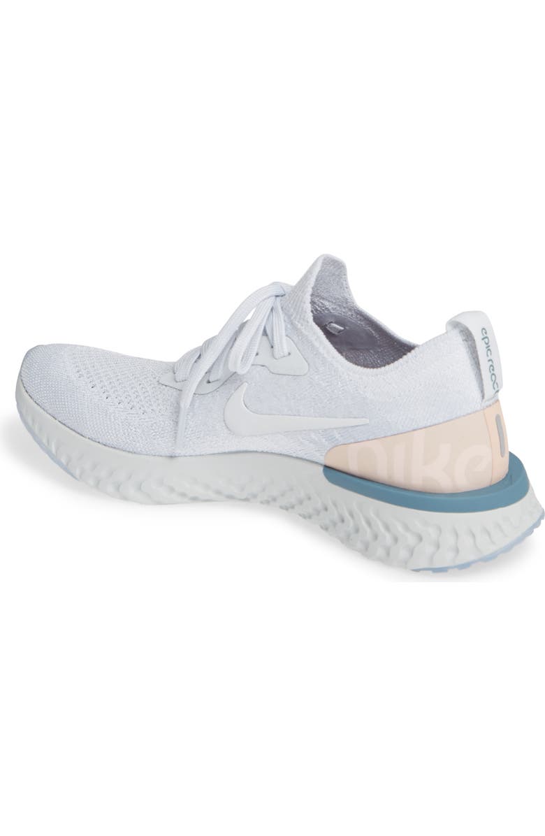 Nike Epic React Flyknit Running Shoe, Alternate, color,