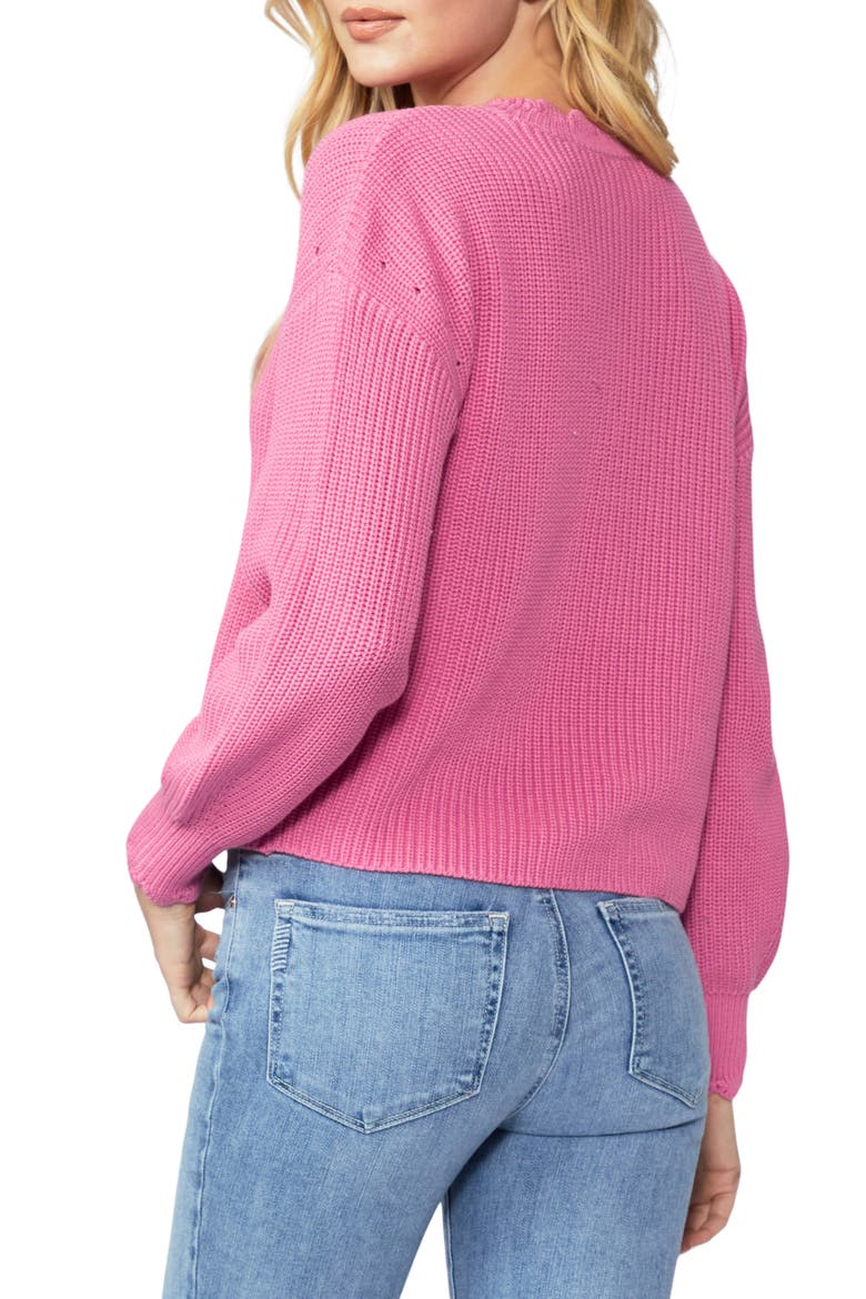 Yenni Sweater, Alternate, color, SULTRY ROSE