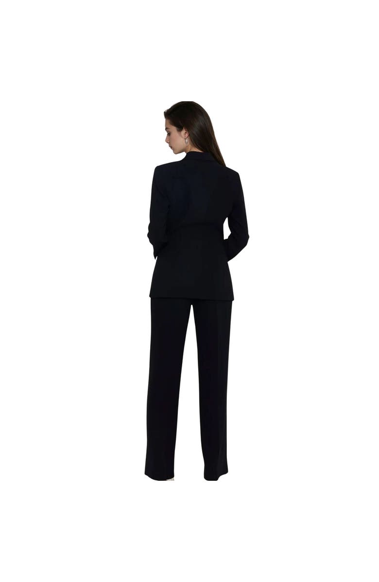 AKALIA Roset Blazer with Belt, Alternate, color, Black