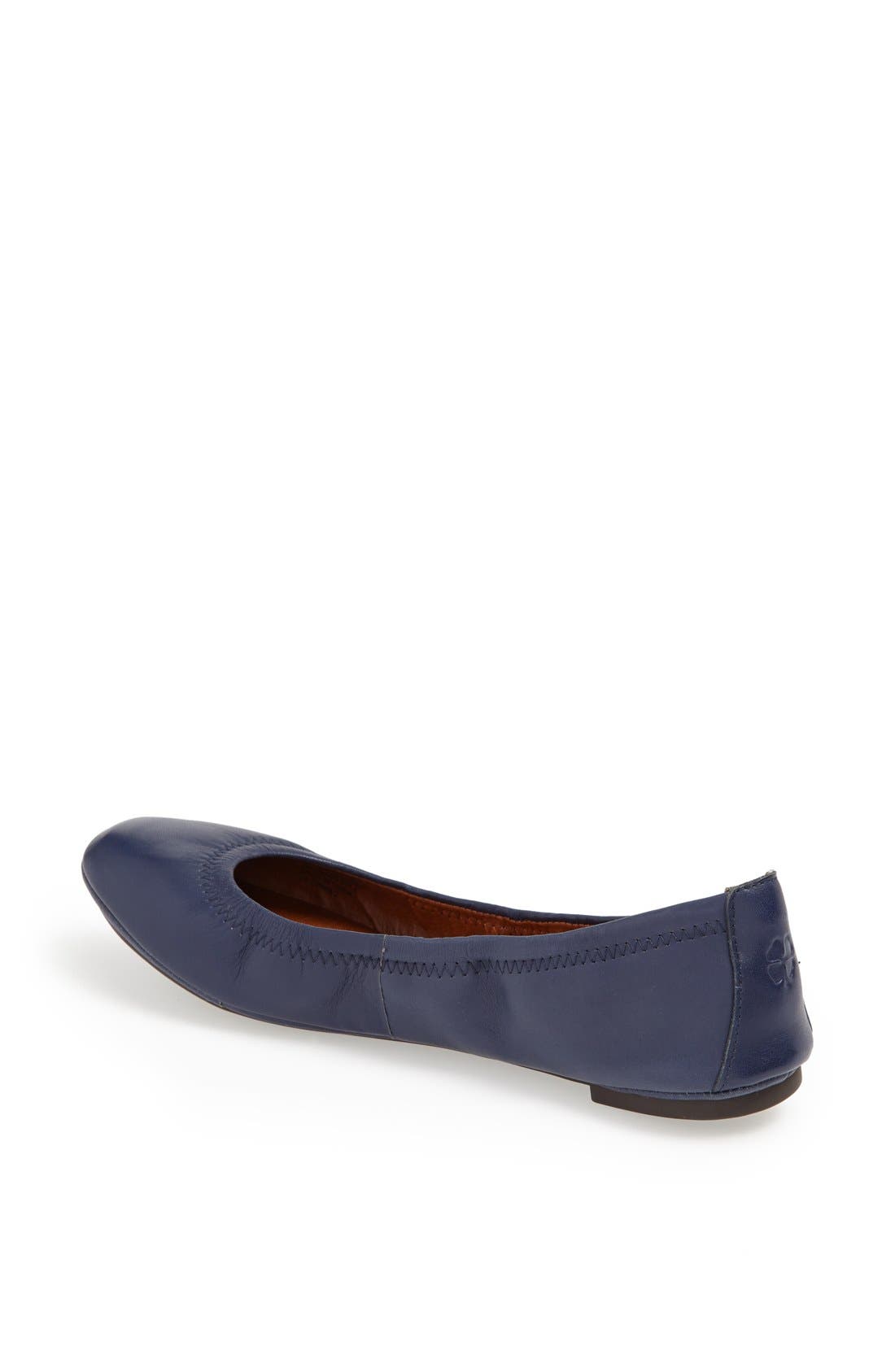 'Emmie' Flat, Alternate, color, NAVY