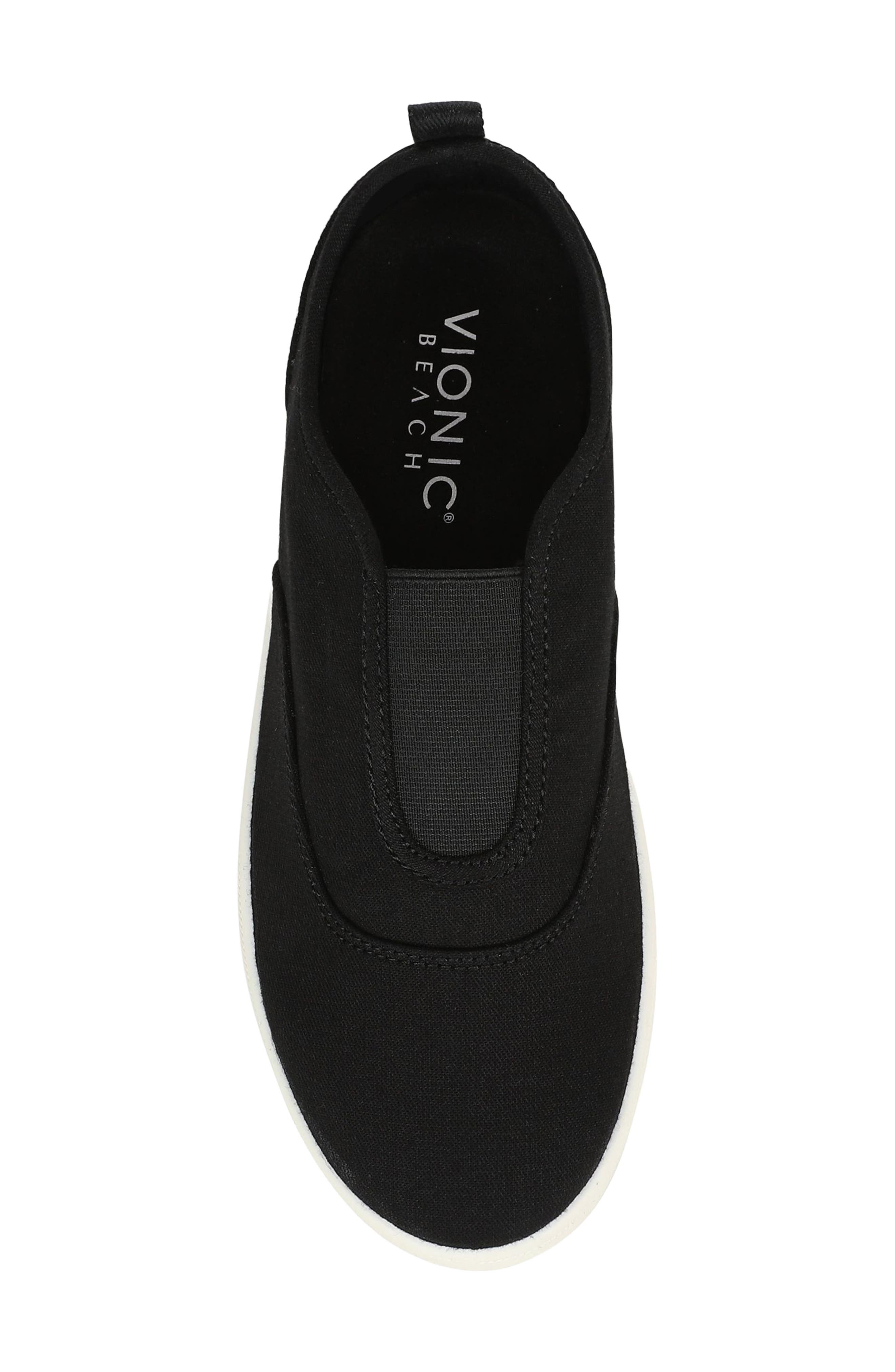 Vionic Cobalt Slip-On Sneaker, Alternate, color, Black