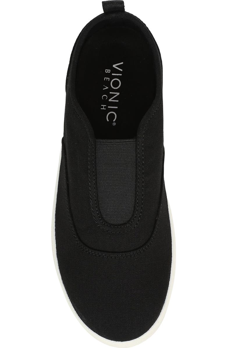 Vionic Cobalt Slip-On Sneaker, Alternate, color, Black
