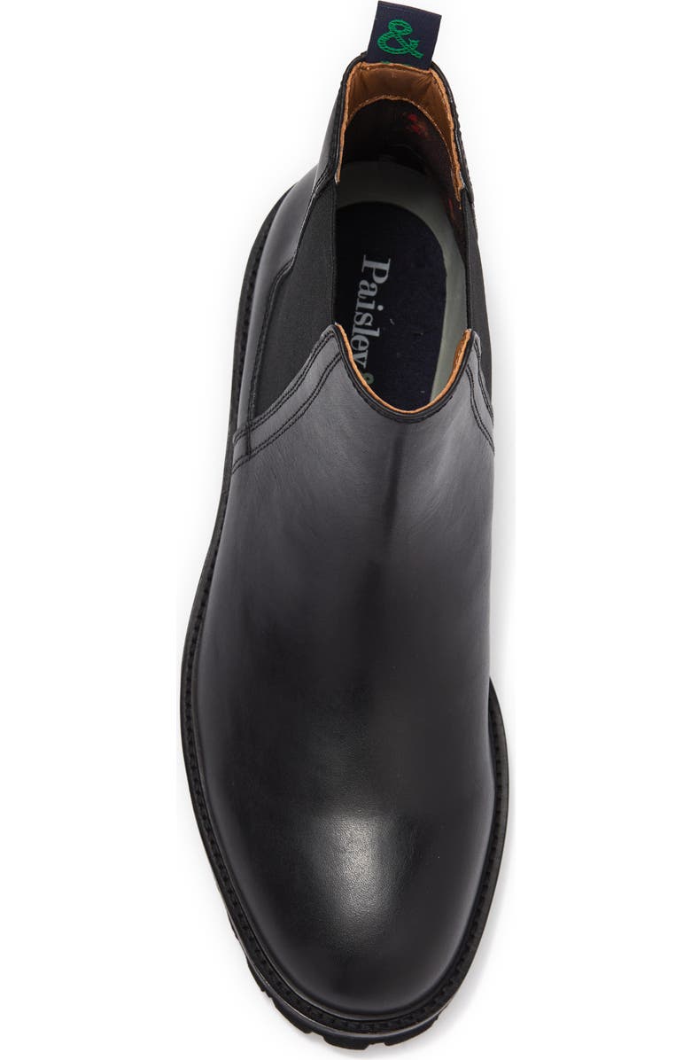 PAISLEY & GRAY PAISLEY AND GRAY Grove Chelsea Boot, Alternate, color, Black