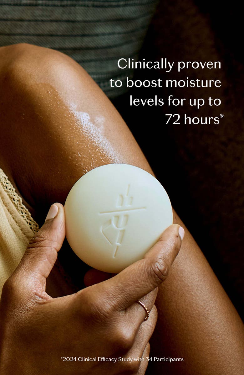 Kate McLeod Tangerine & Vanilla Body Stone Lotion Bar, Alternate, color,