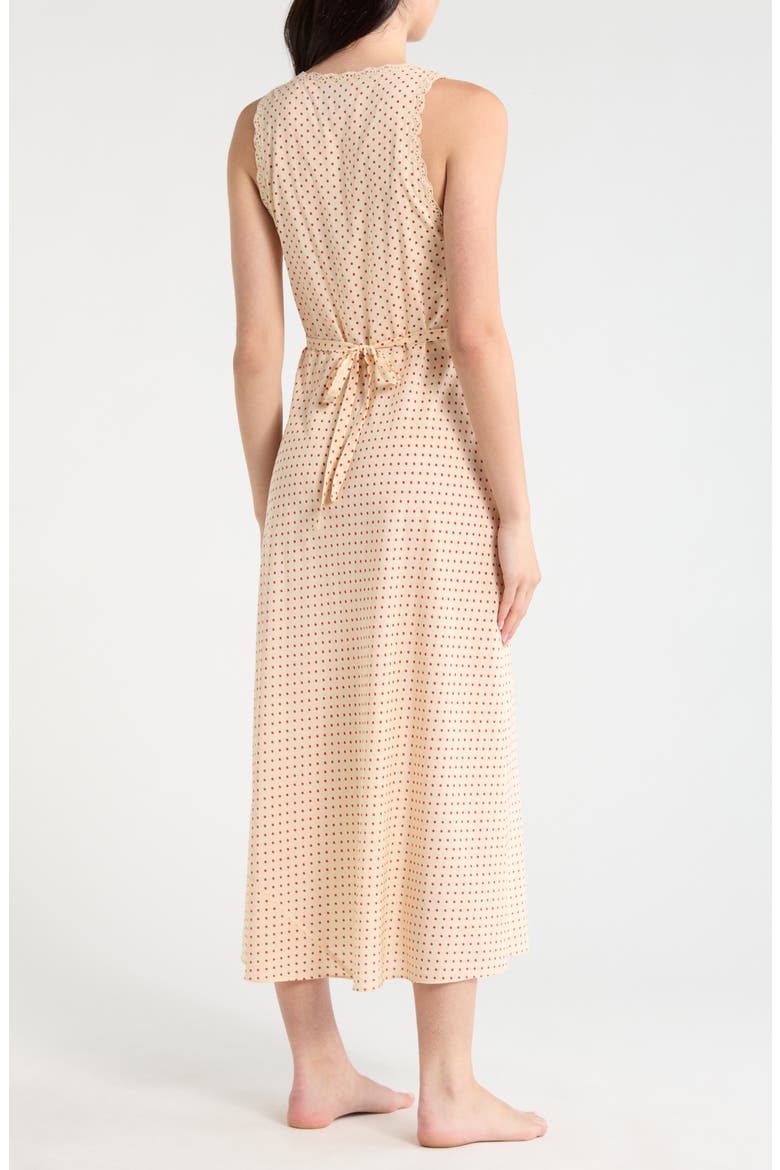 Lila Sleeveless Sleep Dress, Alternate, color, MARILYN DOT
