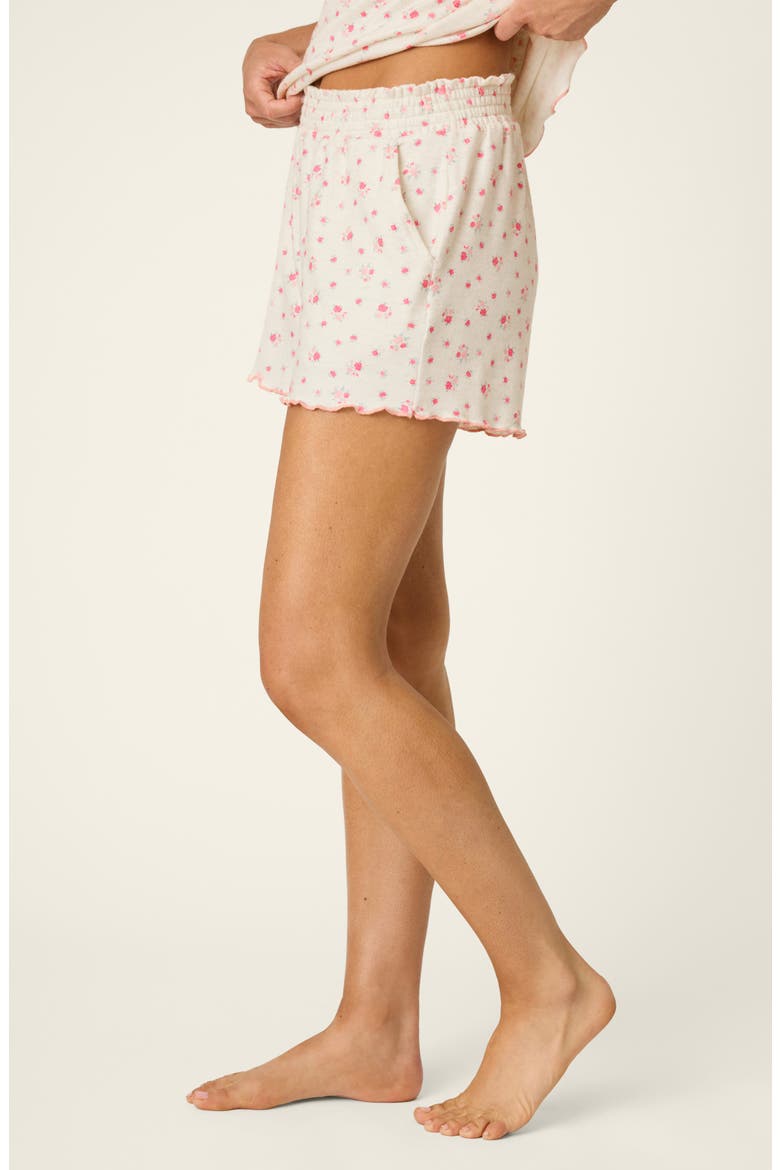 Romantic Rose Sleep Shorts, Alternate, color, H CLOUD