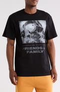 Billionaire Boys Club Friends & Family Cotton Graphic T-Shirt