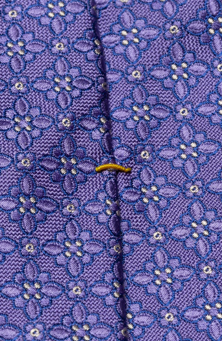Eton Silk Tie, Alternate, color, Purple