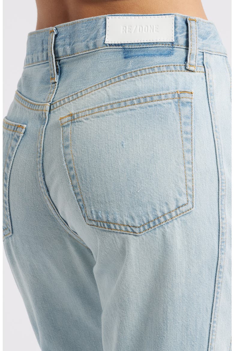 The Californian High Waist Raw Hem Flare Leg Jeans, Alternate, color, BIG SUR