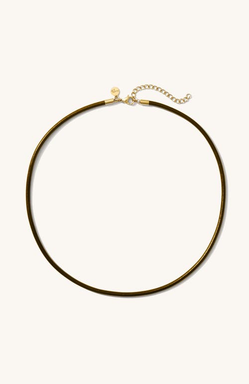 Beads by Tara Frankie Cord Necklace in Dark Coffee at Nordstrom, Size 17