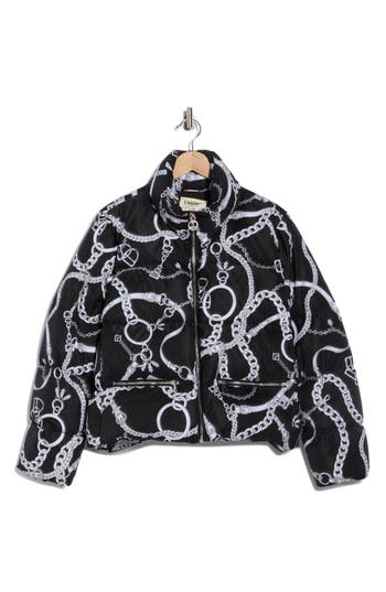 L'agence Stowe Chain Print Puffer