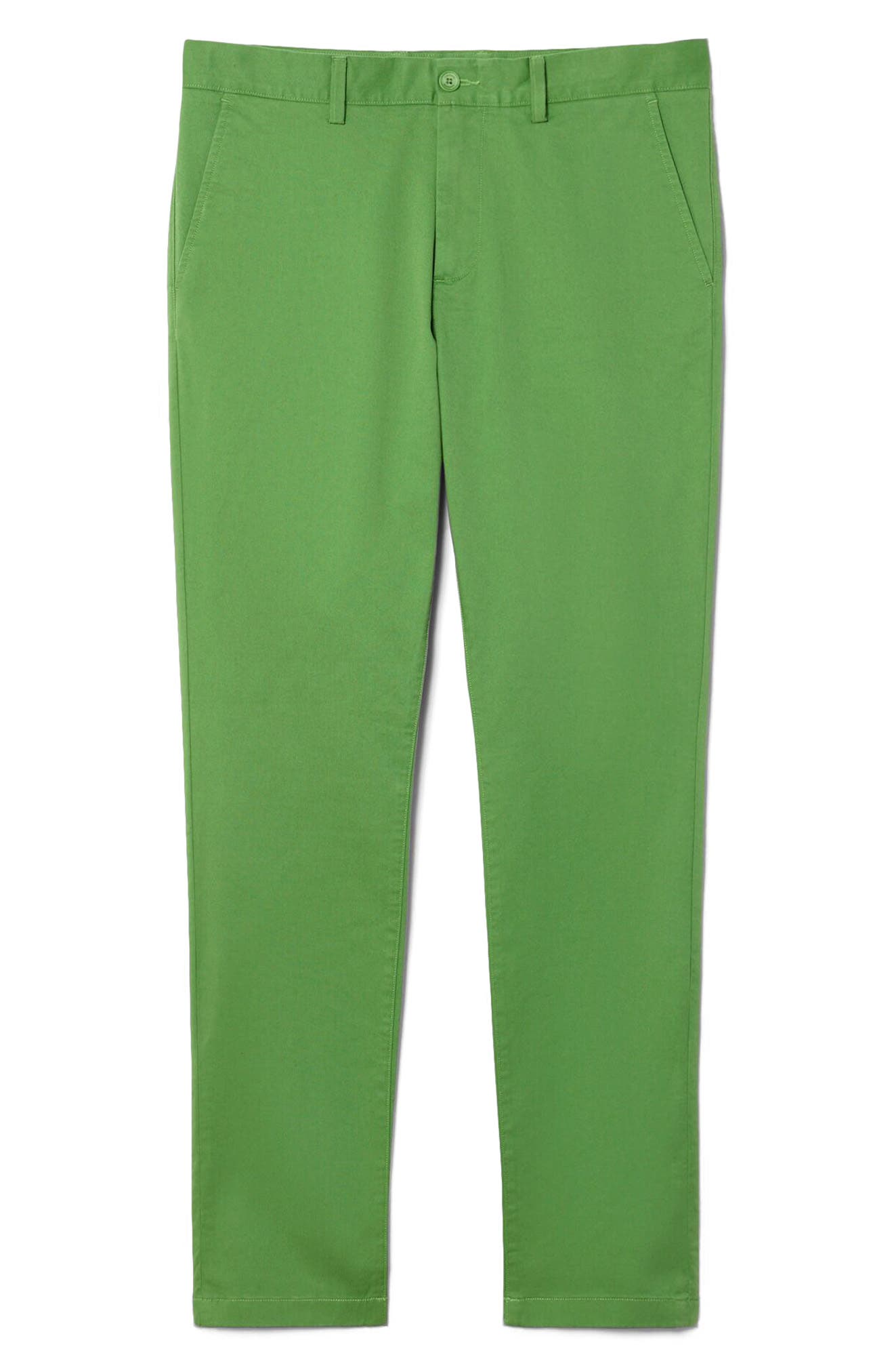 Flat Front Cotton Stretch Twill Chinos - image 5