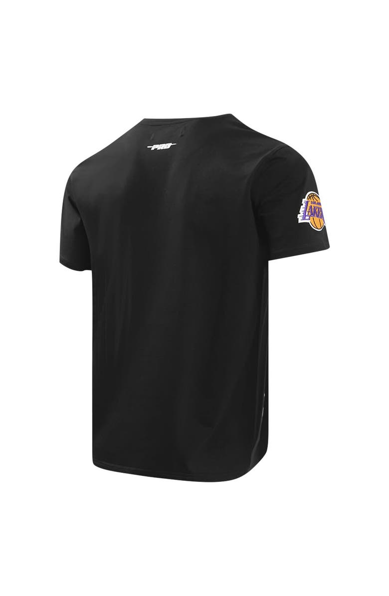 PRO STANDARD Men's Pro Standard Black Los Angeles Lakers T-Shirt, Alternate, color,