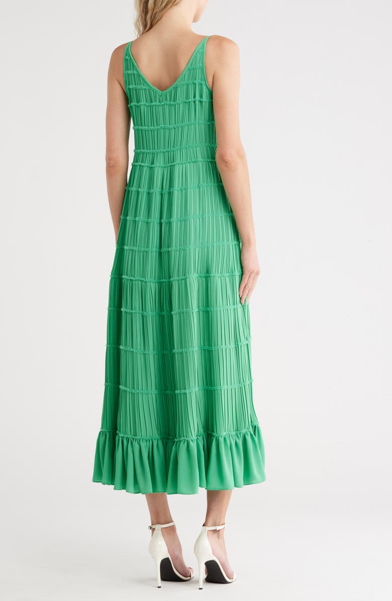 JASON WU Sleeveless Tiered Maxi Dress, Alternate, color, Green