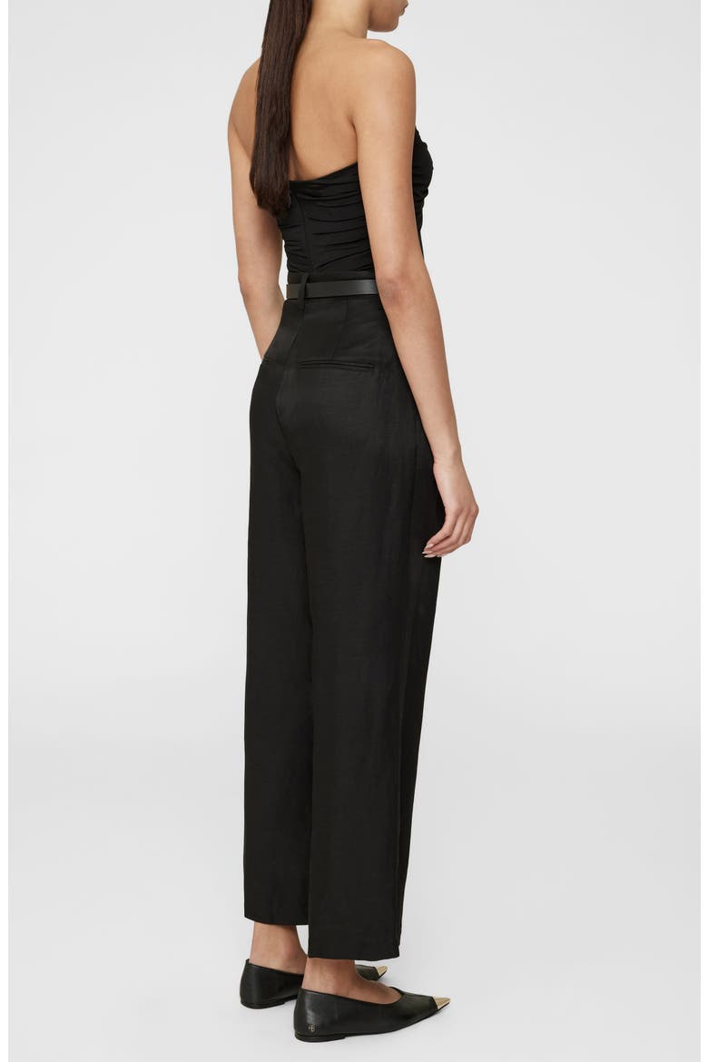 Ravine Strapless Bodysuit, Alternate, color, BLACK