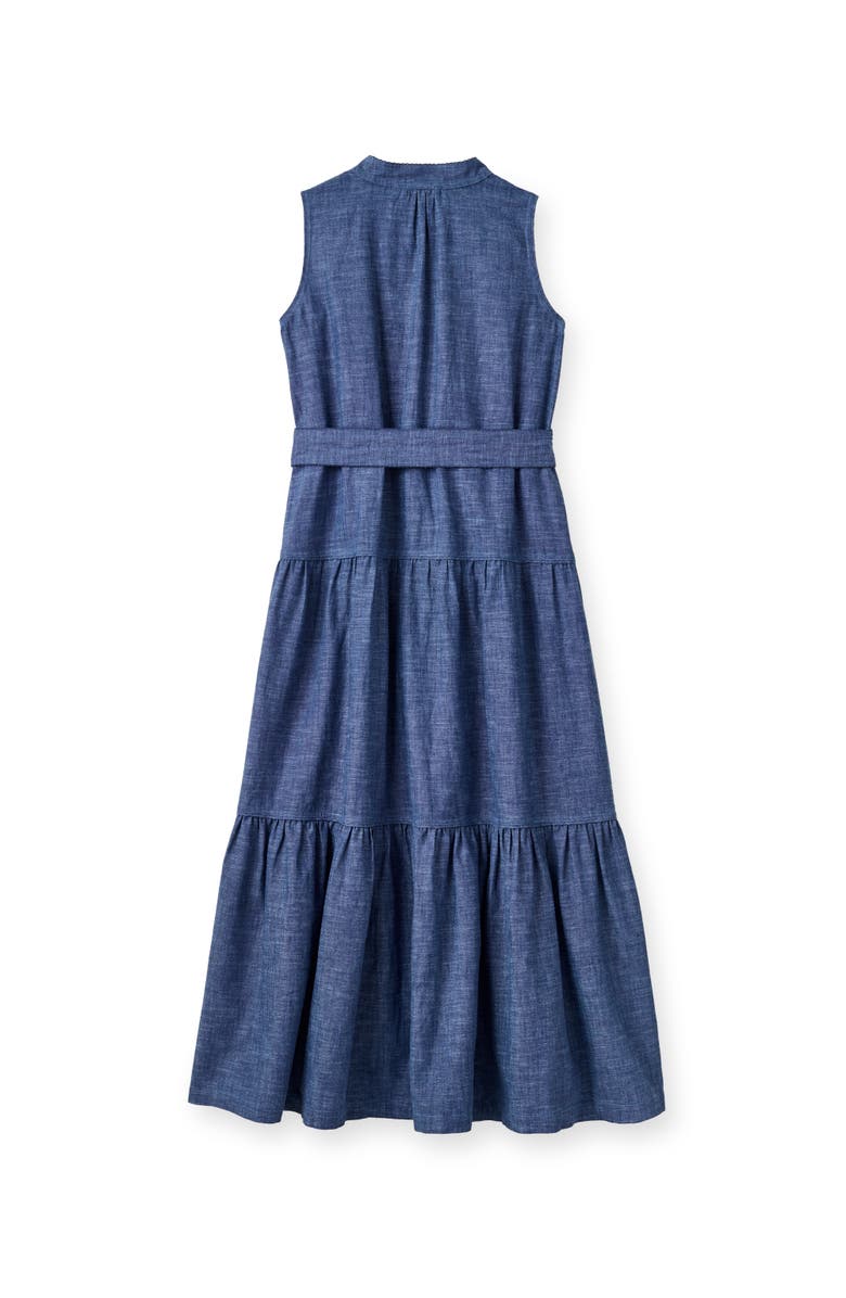 Cartolina Dara Maxi Dress, Alternate, color, Chambray