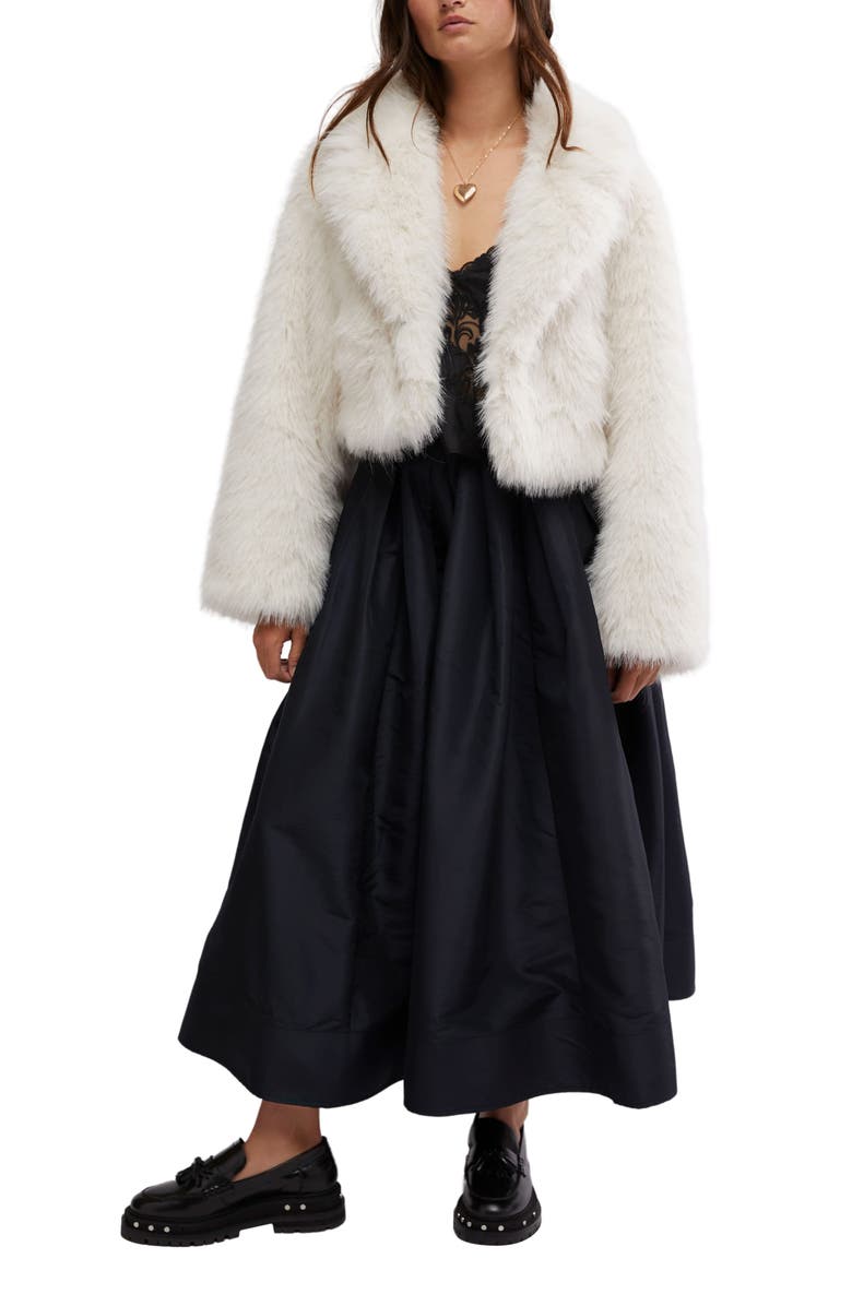 Free People Emilia Crinkle Skirt, Alternate, color, 