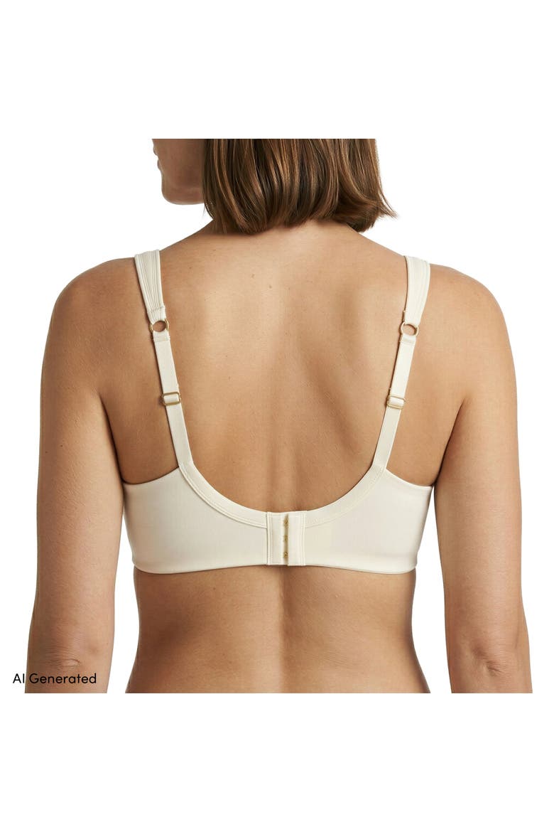 Full Coverage Bra True Solutions Light Weight Microfiber Basics, Alternate, color, Ivory