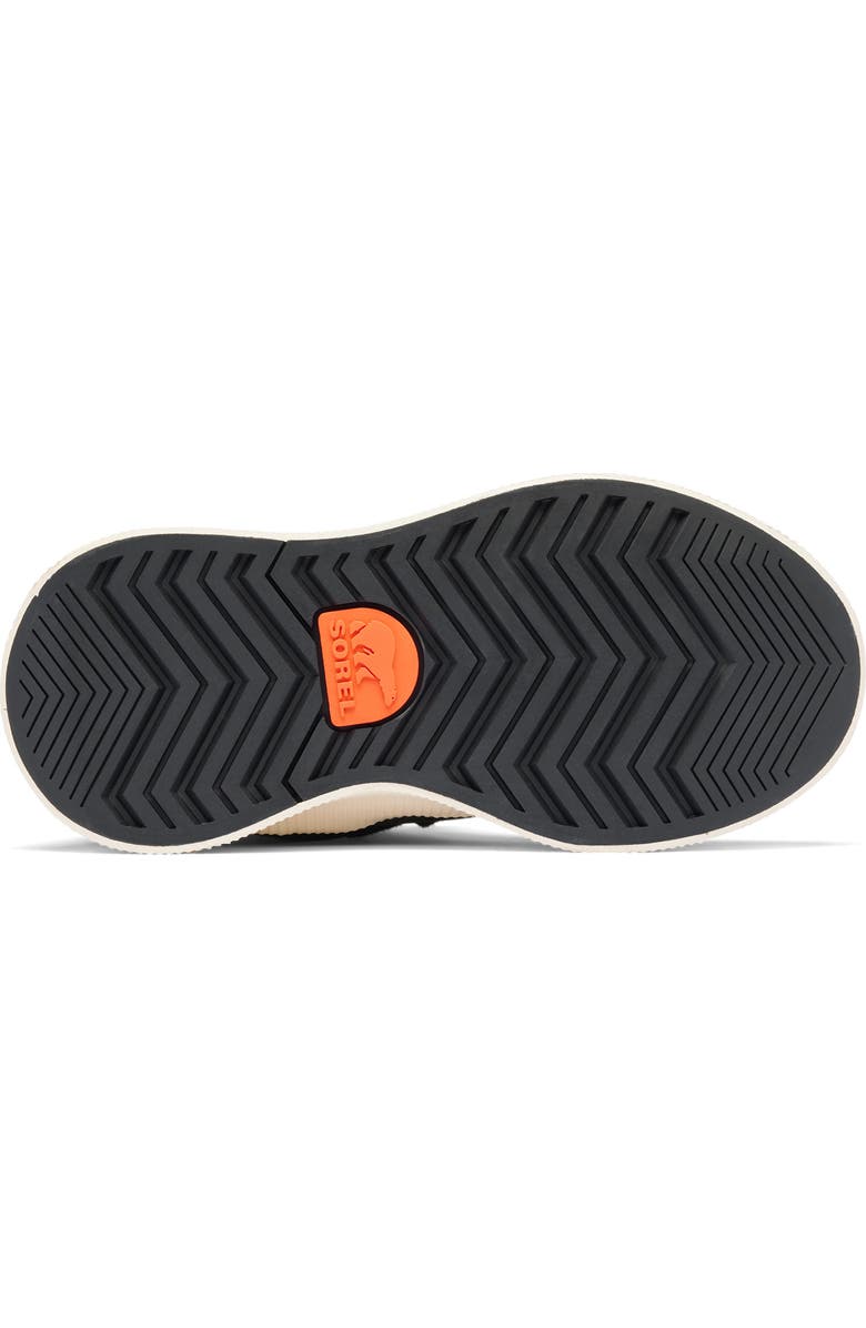 SOREL Kids' Out N About IV Chillz Waterproof Duck Boot, Alternate, color, Black/ Chalk