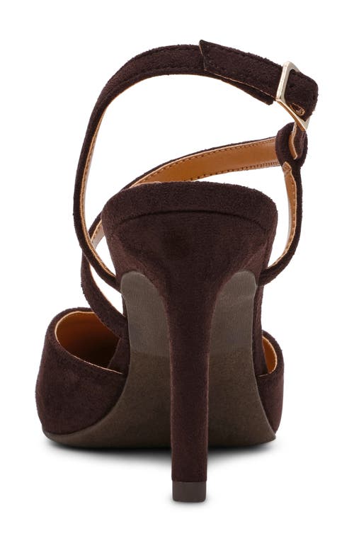Dolce Vita Dv By  Erina Ankle Strap Pump In Brown