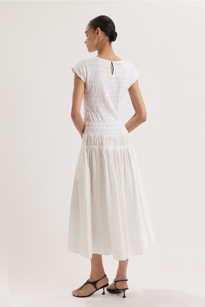 Meghna Dress, Alternate, color, White