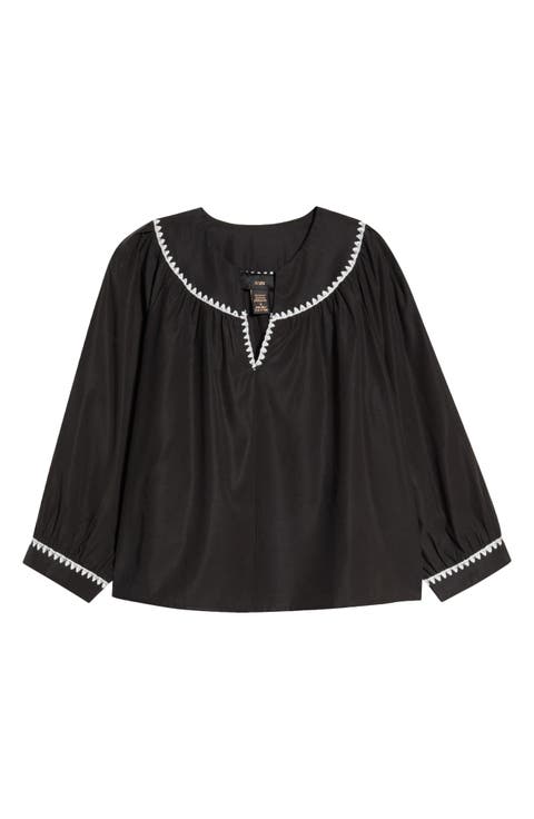 Embroidered Top