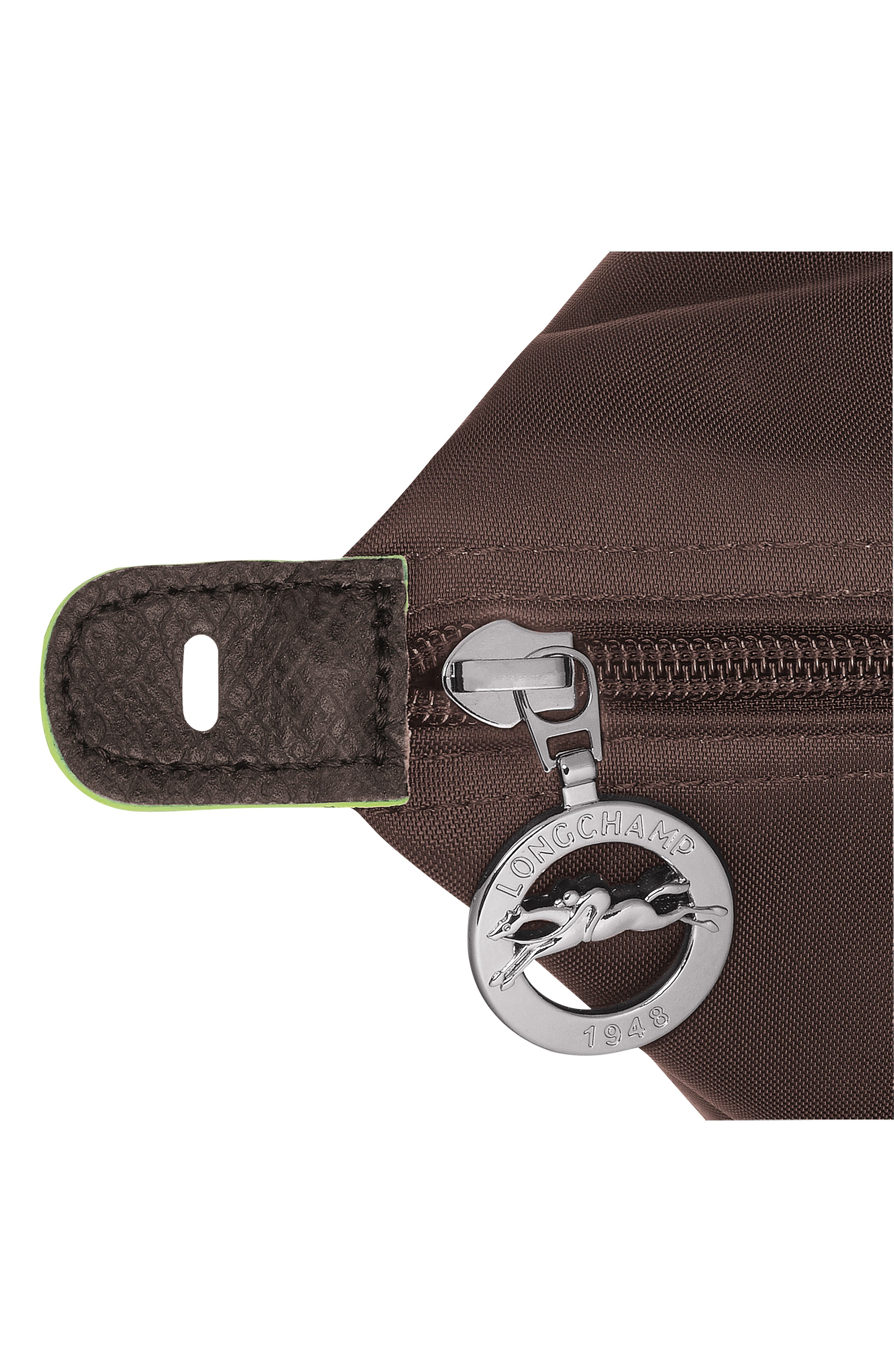 Longchamp Large Le Pilage Travel Bag, Alternate, color, Mocha