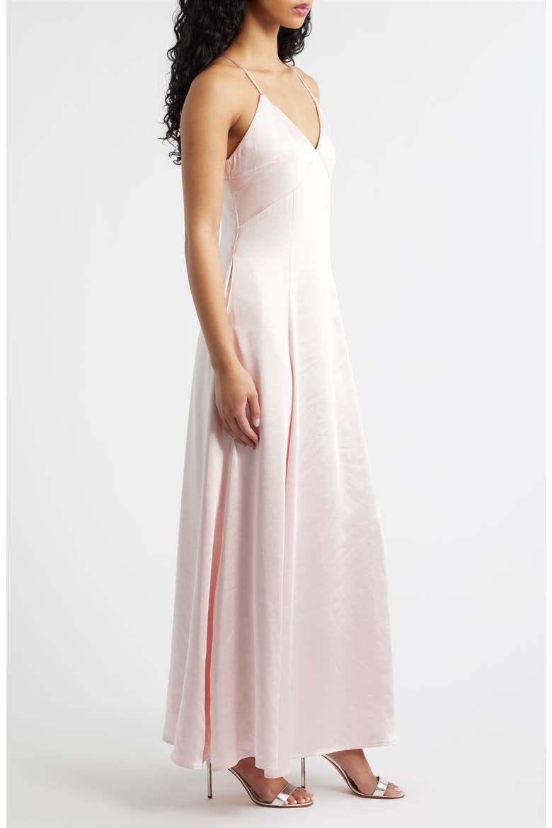 Luella Slip Dress, Alternate, color, PINK