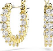 Swarovski Matrix Inside Out Hoop Earrings