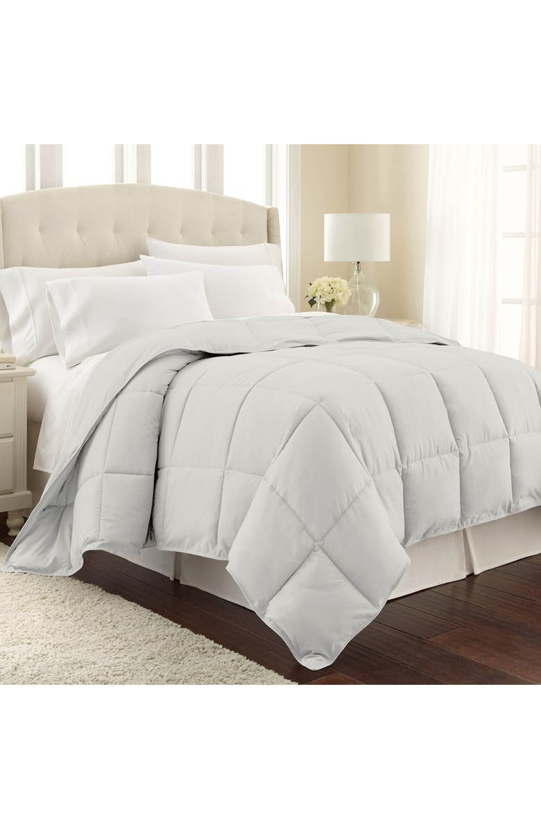 SOUTHSHORE FINE LINENS Vilano Down Alternative, Alternate, color, Light Grey