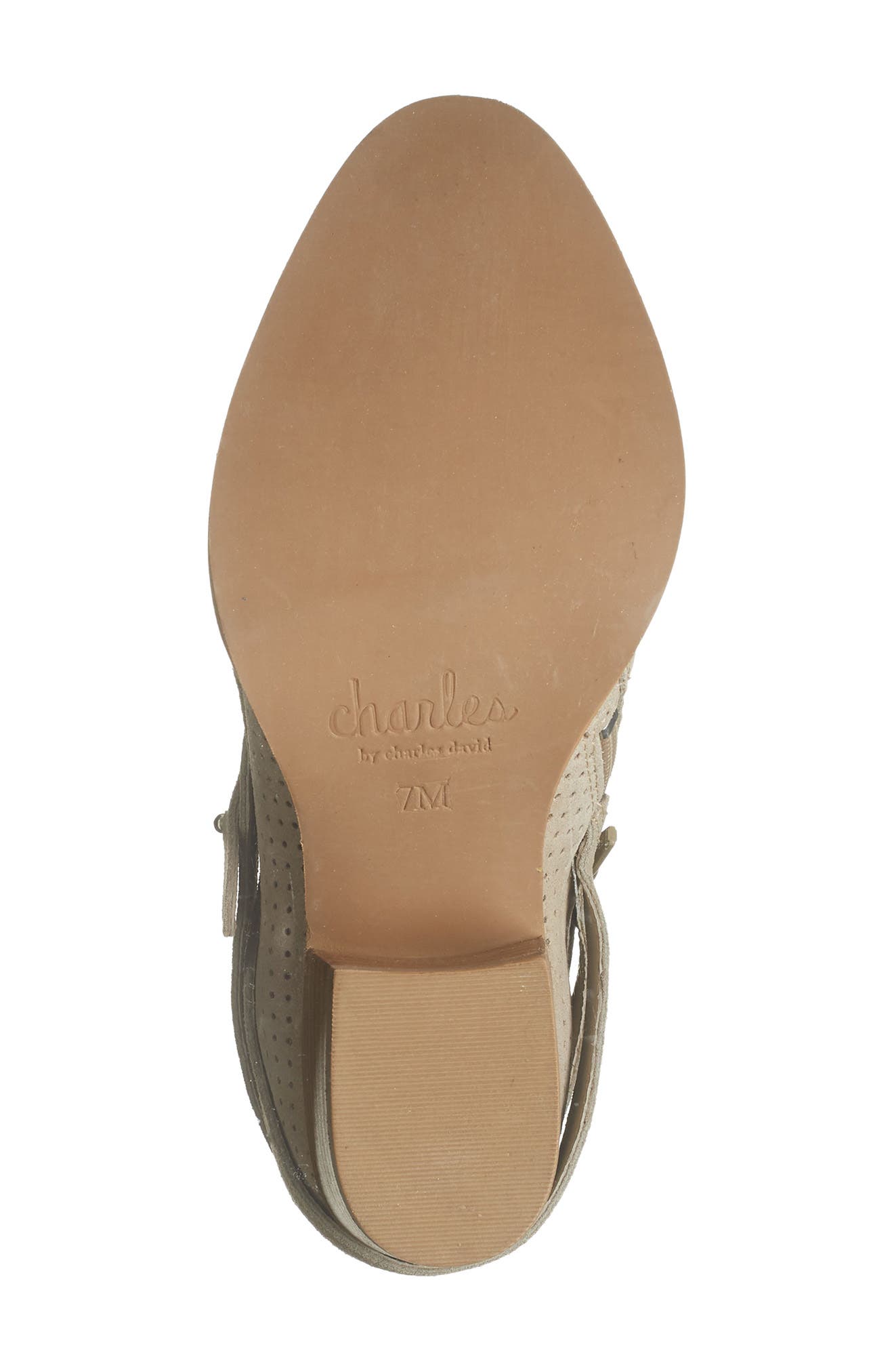 Yesina Block Heel Bootie, Alternate, color, DK BEIGE SUEDE