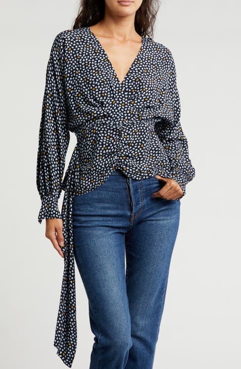 Louisa Floral Long Sleeve Blouse