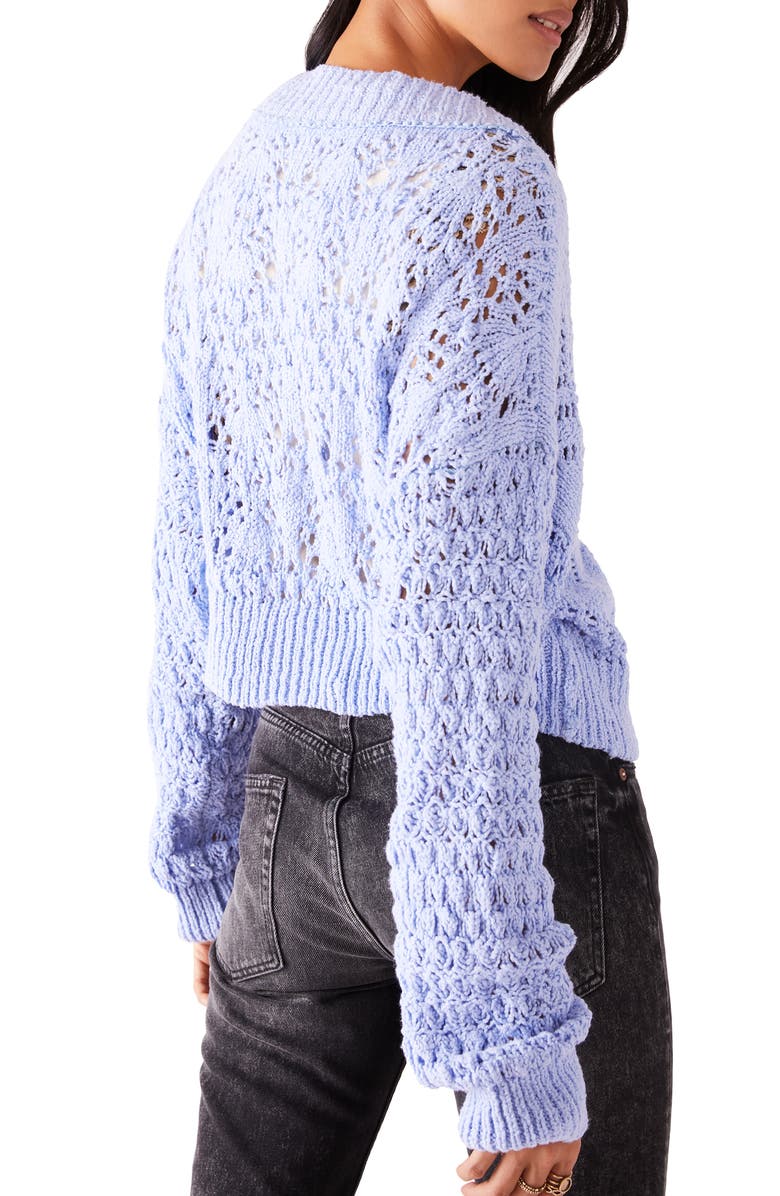 Free People Chloe Crop Cardigan, Alternate, color,