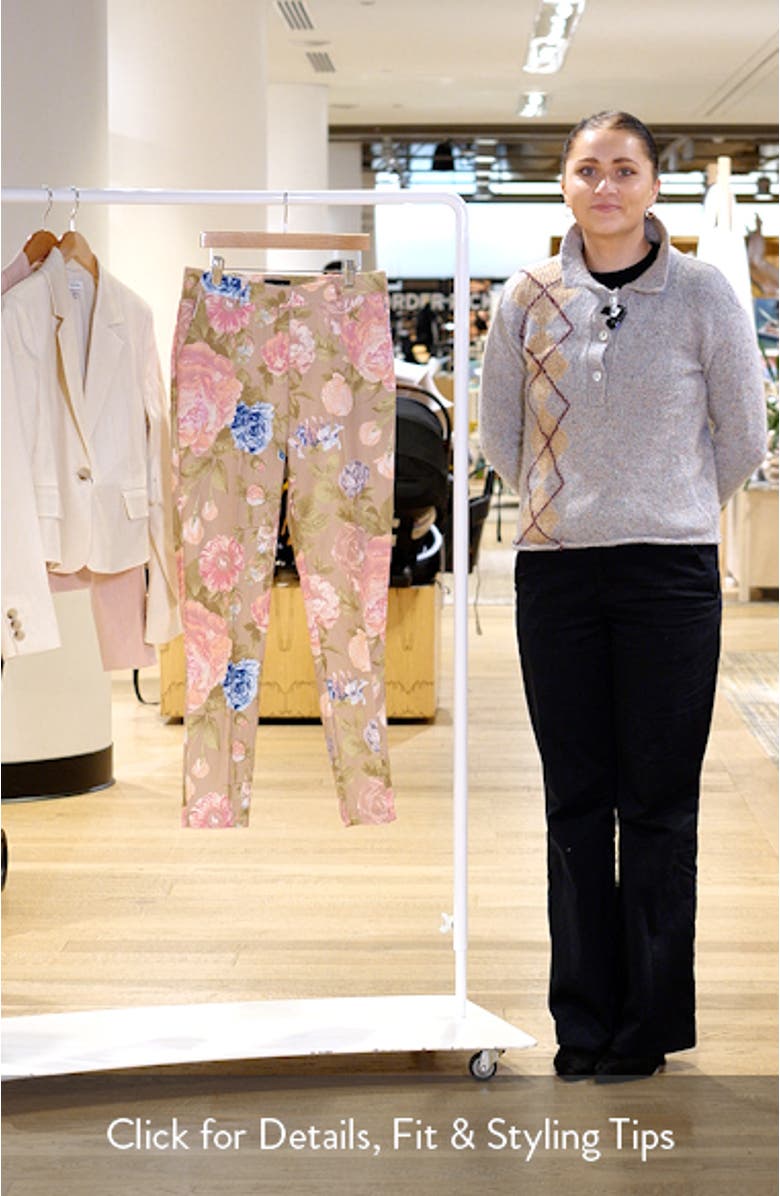 Floral Print Pants, sales video thumbnail