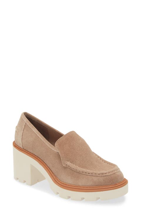 Finna Platform Loafer Pump (Women)