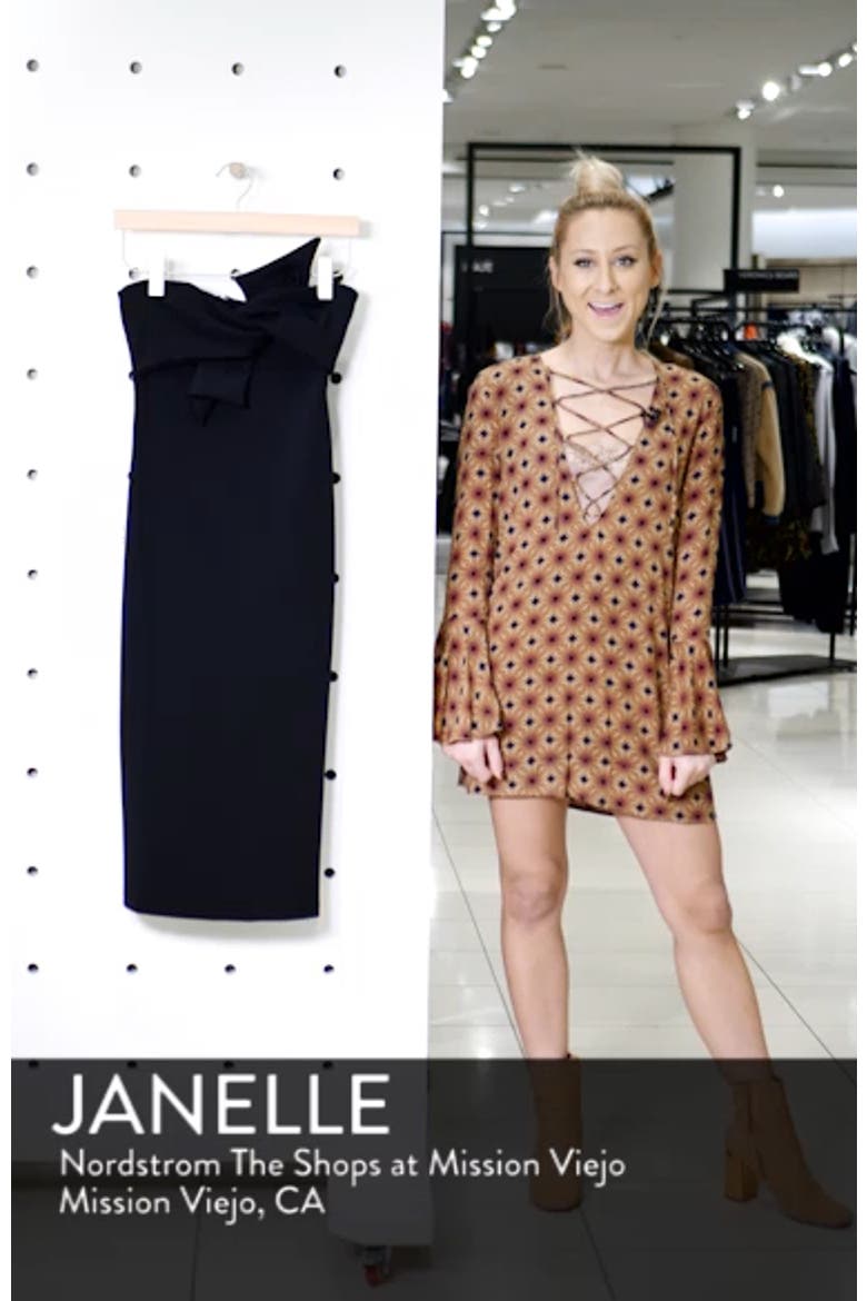 Twist Bow Sheath Dress video