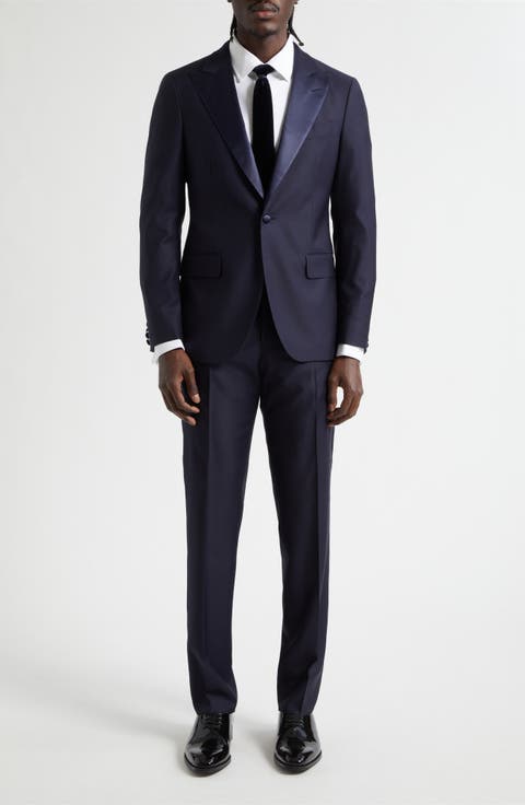 Milano Stretch Wool Satin Tuxedo