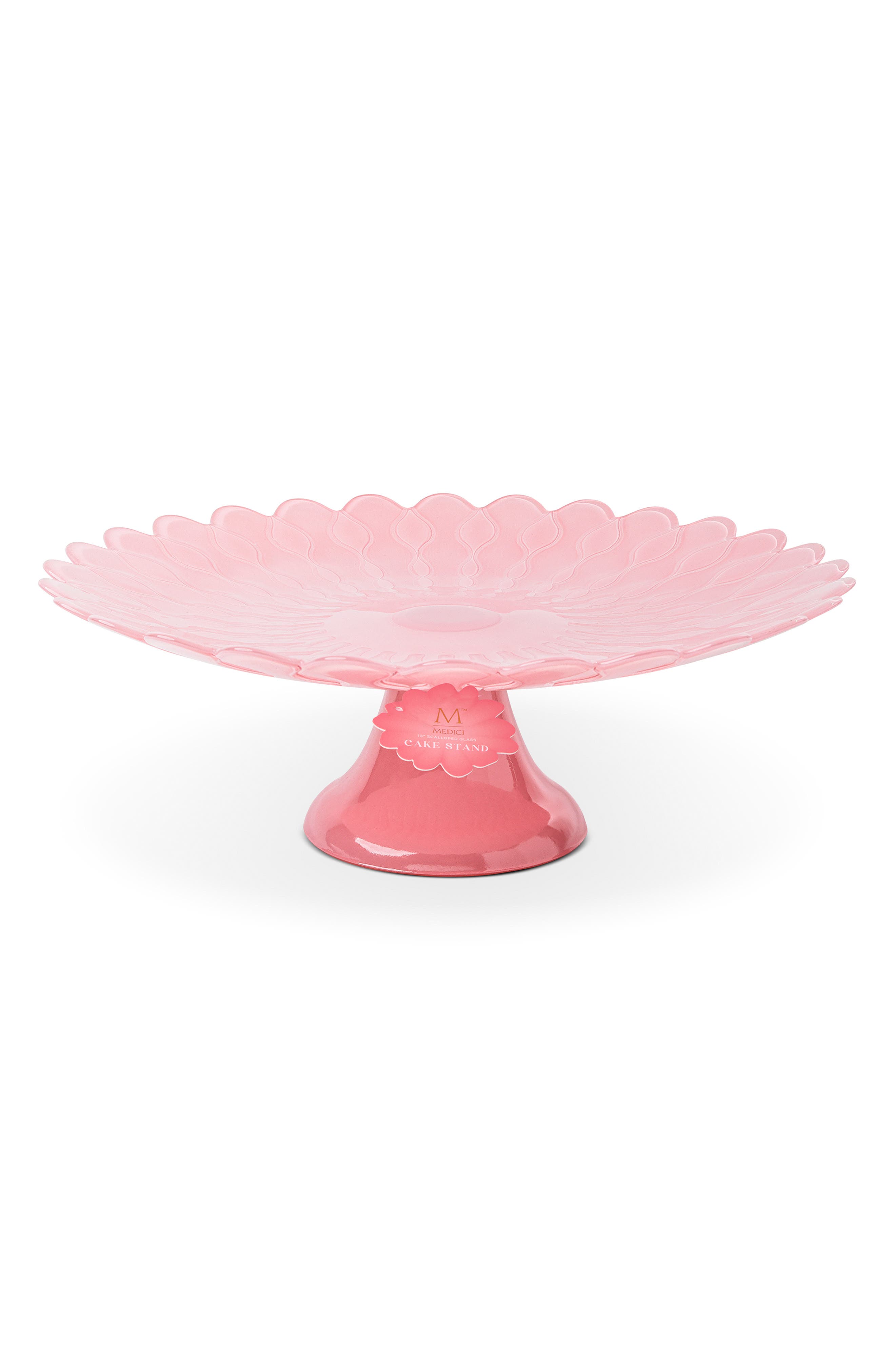 Scalloped Daisy Cake Stand