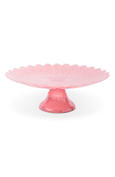 Scalloped Daisy Cake Stand