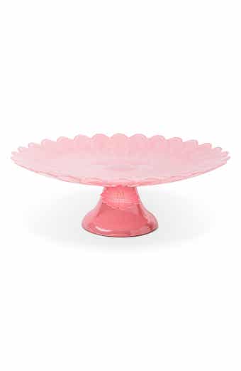 Scalloped Daisy Cake Stand