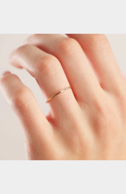 Made By Mary Nova Diamond Ring In Gold