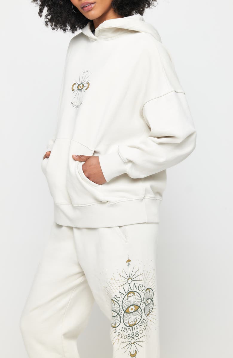 Spiritual Gangster 888 Balance Cotton Graphic Hoodie, Alternate, color, 