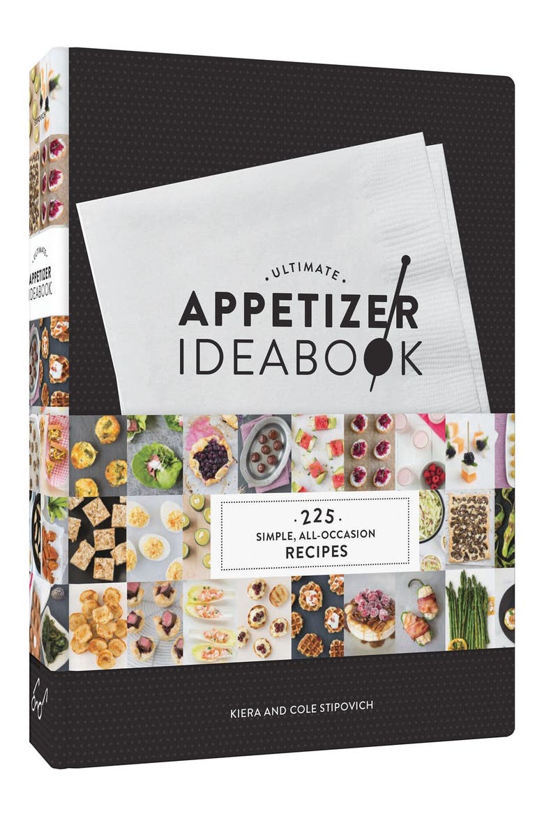 'Ultimate Appetizer Ideabook' Book, Alternate, color, BLACK