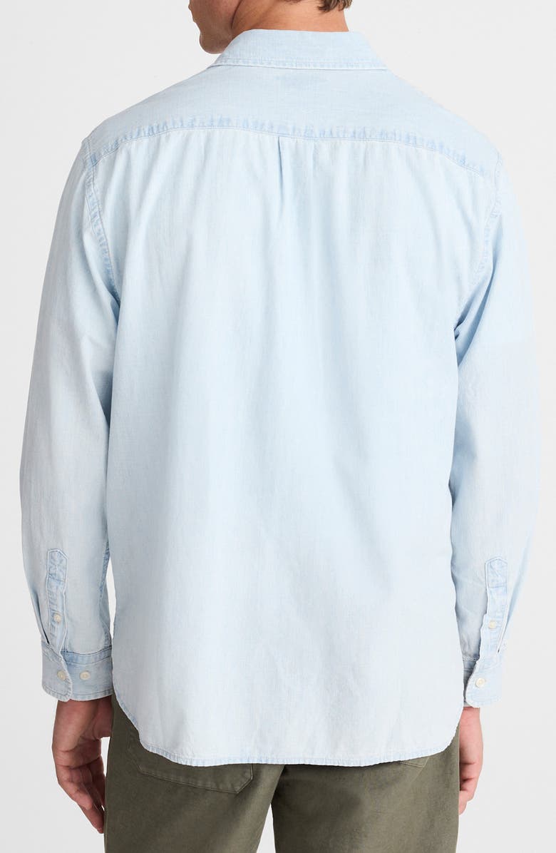 Madewell Chambray Work Shirt, Alternate, color, Olson