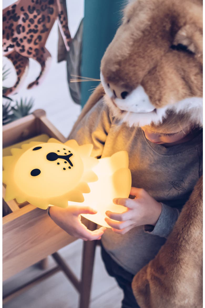 Lion First Rechargeable Portable Nightlight, Alternate, color, YELLOW